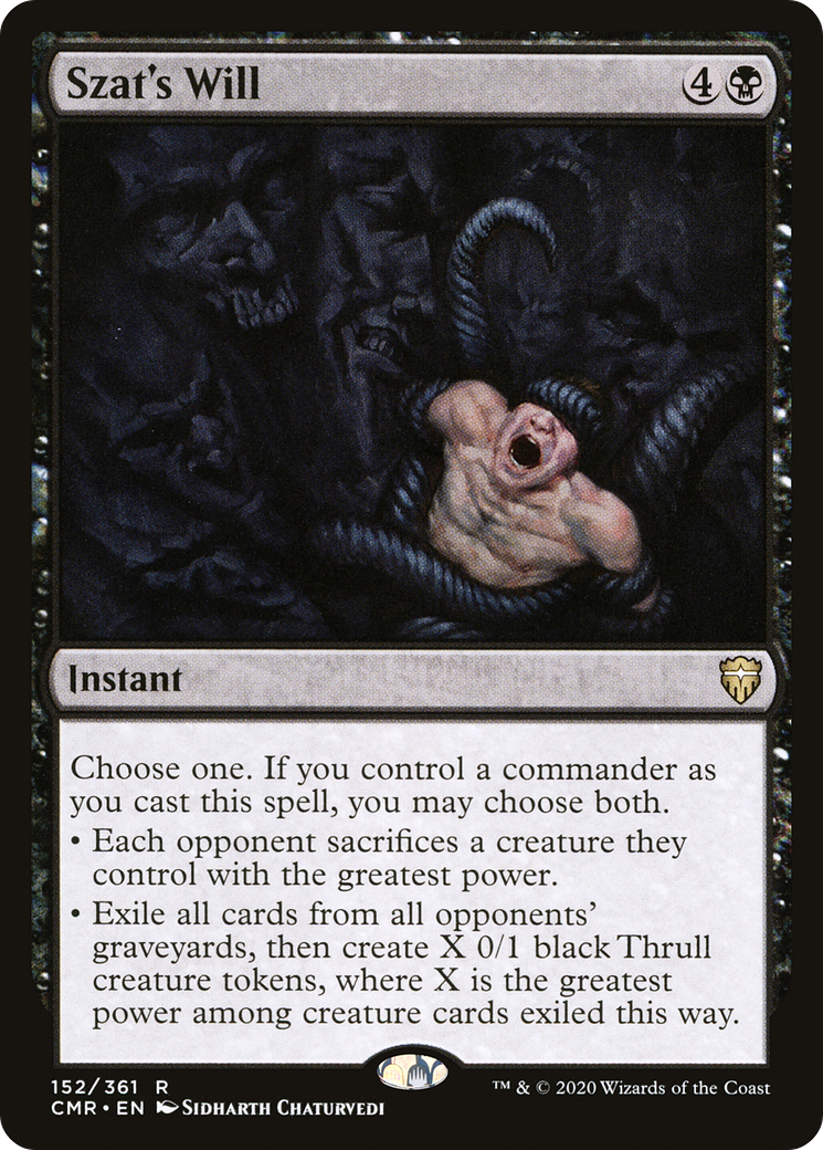 Szat's Will - Foil