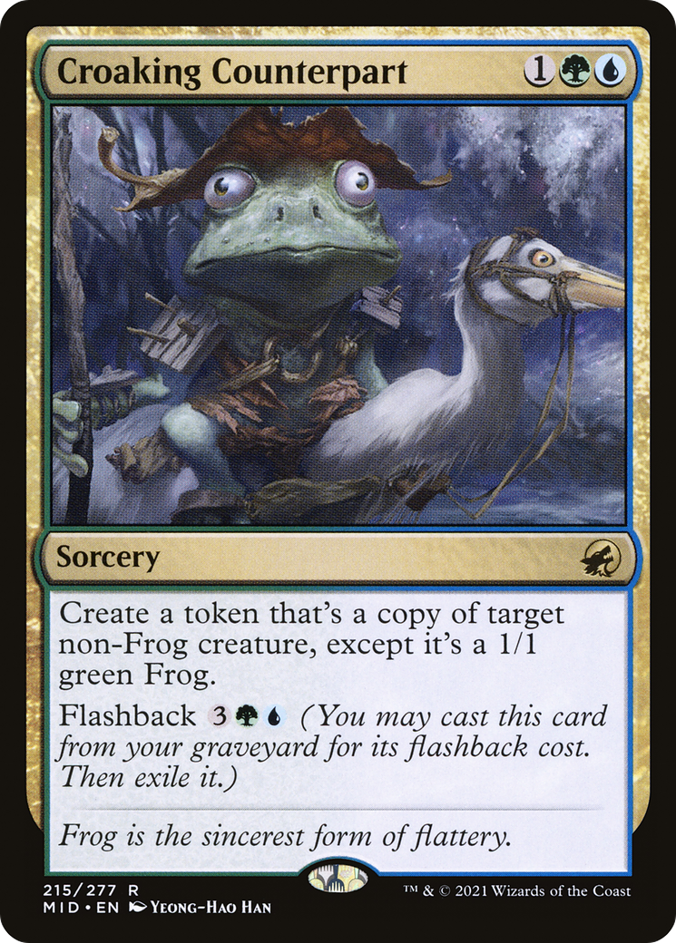 Croaking Counterpart - Foil