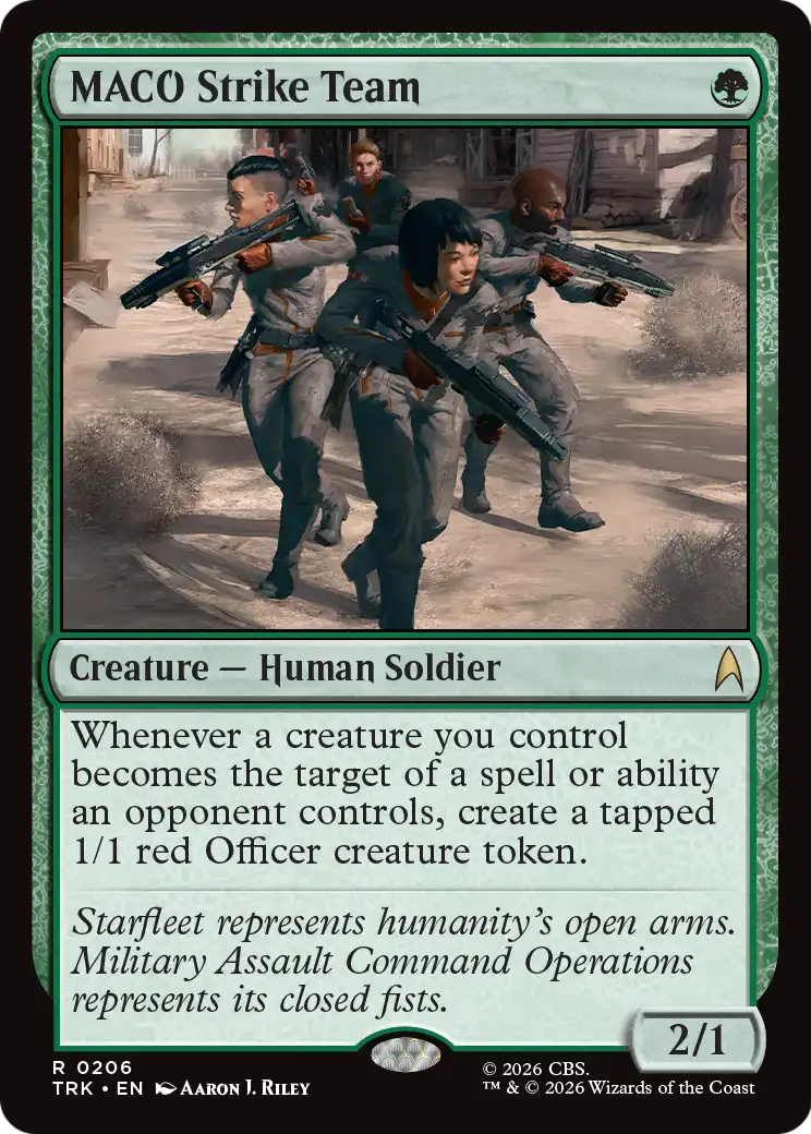 MACO Strike Team (TRK) - Foil