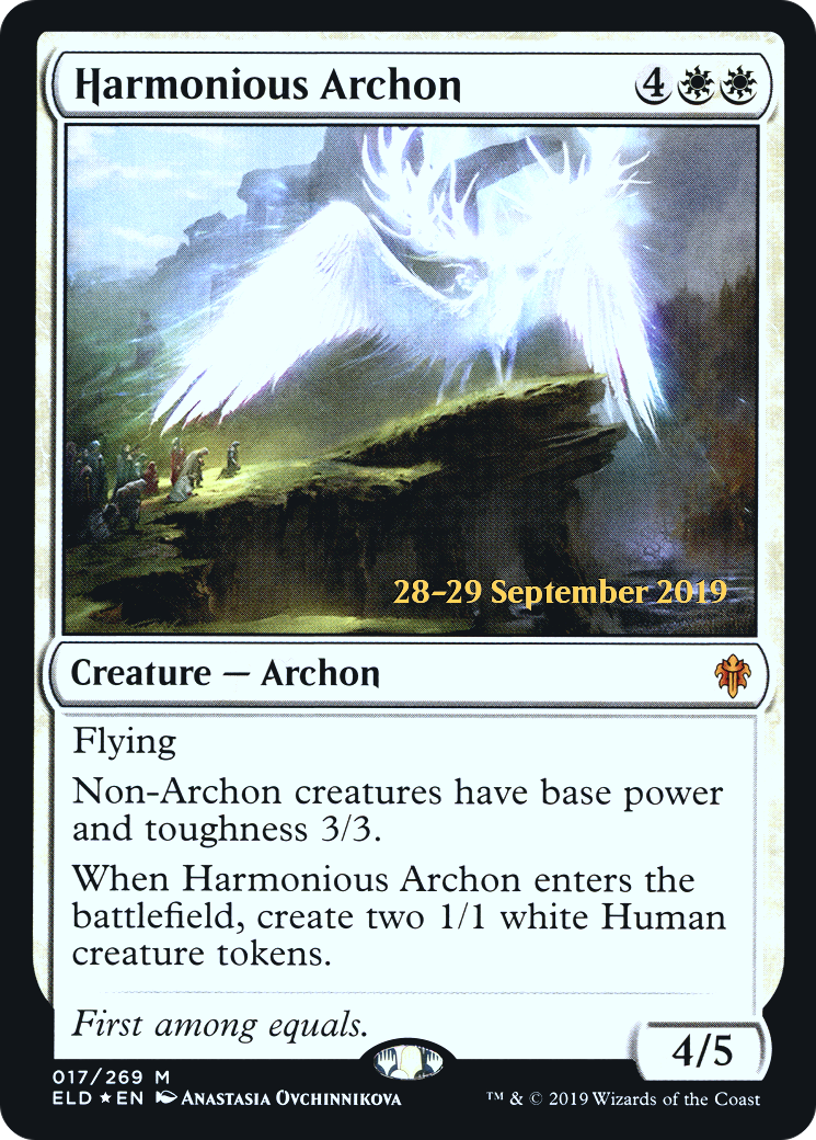 Harmonious Archon (017) (Prerelease) - Foil