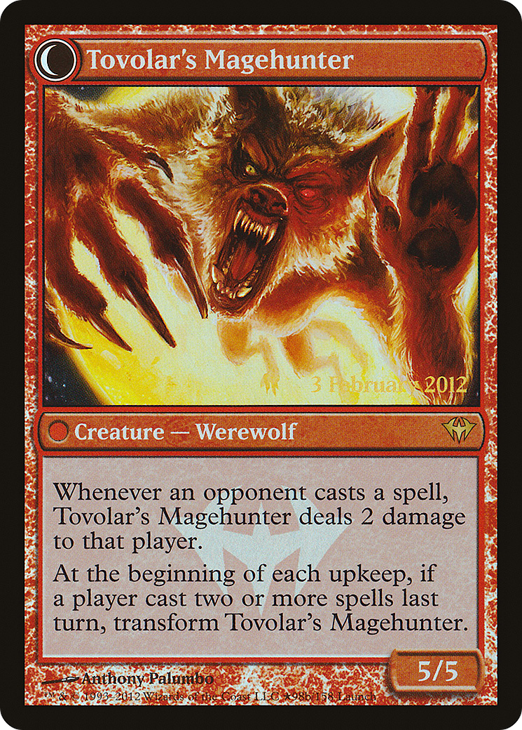 Mondronen Shaman (98a) // Tovolar's Magehunter (98b) (Launch) (PDKA) - Foil