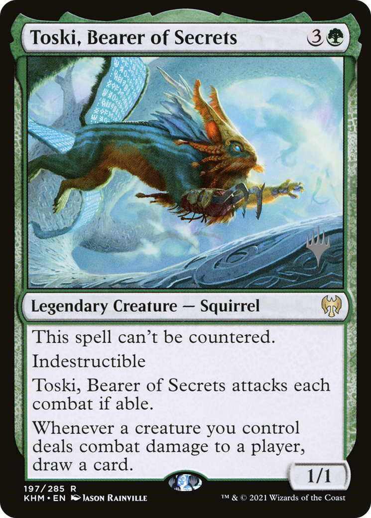 Toski, Bearer of Secrets (197) (Promo Pack) - Foil