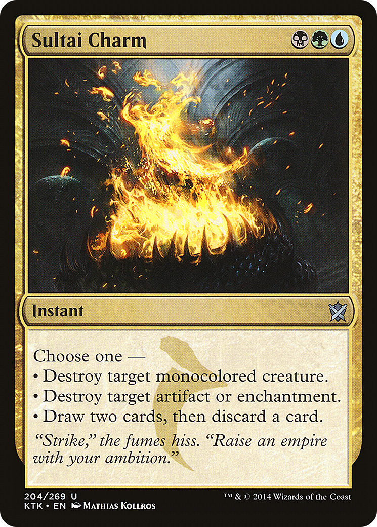 Sultai Charm - Foil