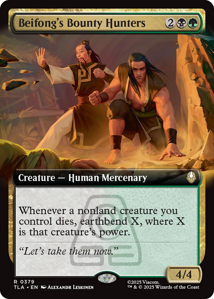 Beifong's Bounty Hunters (0379) (Extended Art) - Foil tla