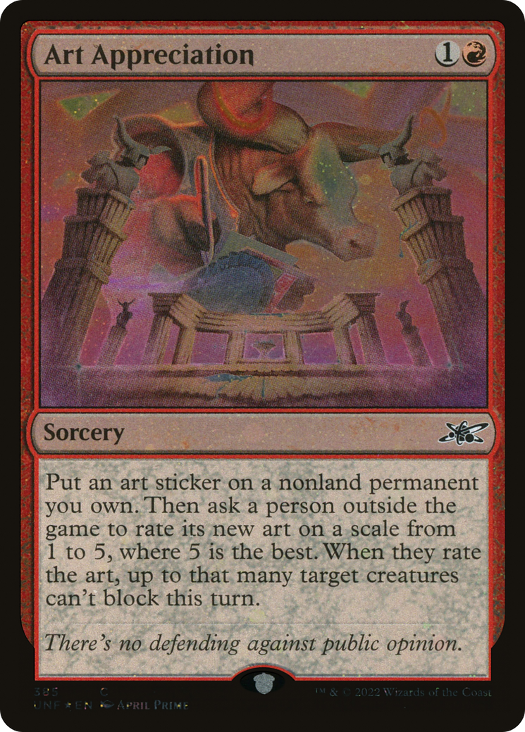Art Appreciation (385) - Galaxy Foil