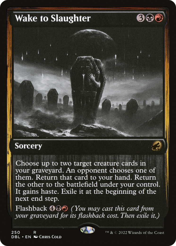 Wake to Slaughter - Foil