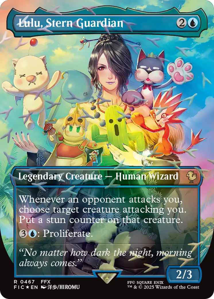 Lulu, Stern Guardian (0467) (Borderless) - Chocobo Track Foil fic