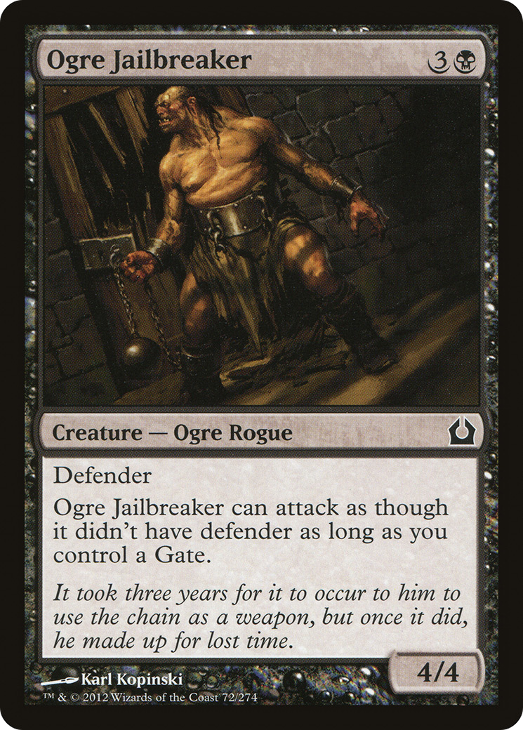 Ogre Jailbreaker - Foil