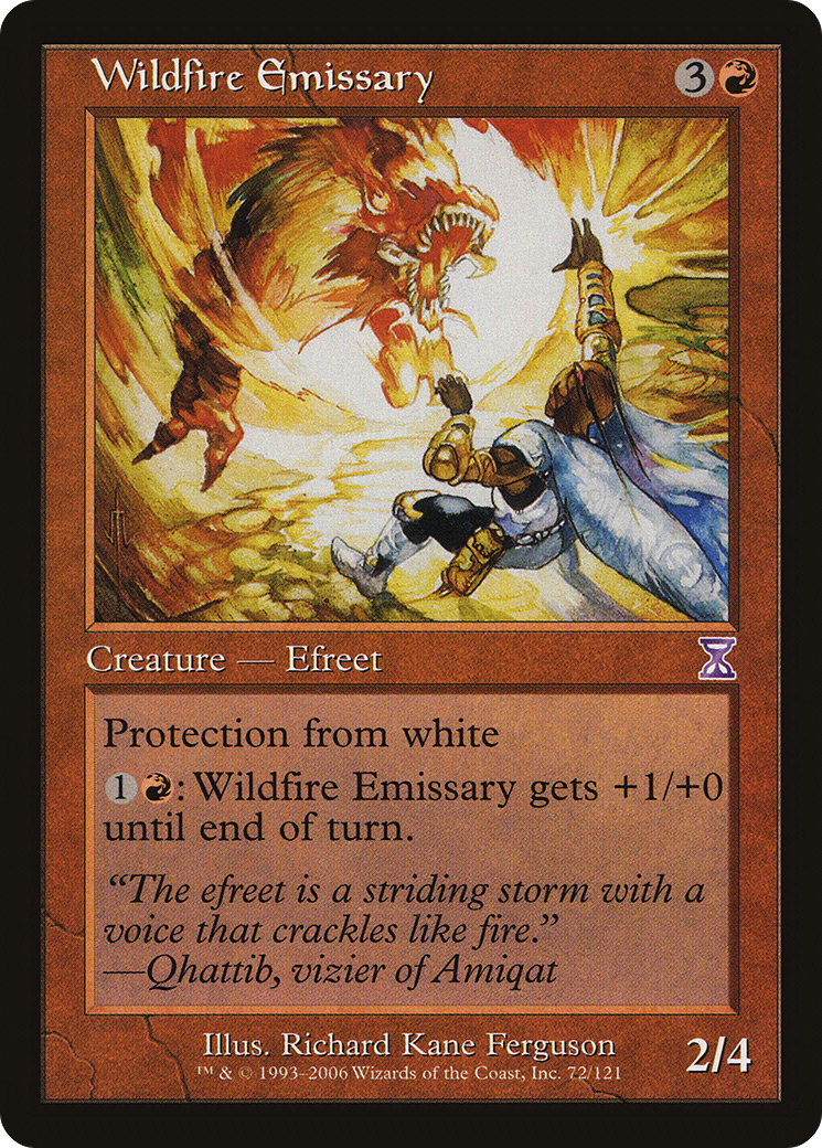 Wildfire Emissary - Foil
