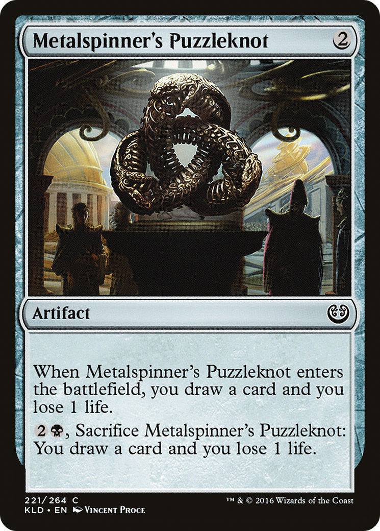 Metalspinner's Puzzleknot - Foil