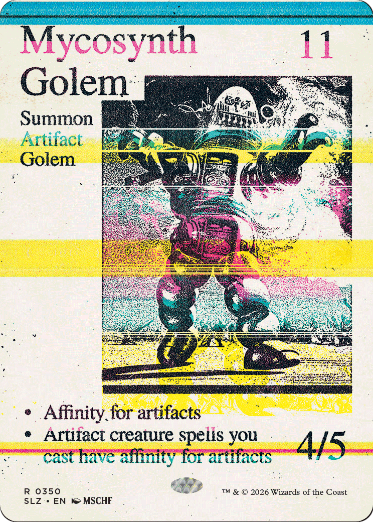 Mycosynth Golem (0350) (Showcase) (SLZ)