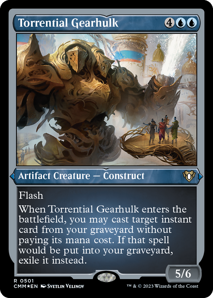 Torrential Gearhulk (0501) - Foil Etched