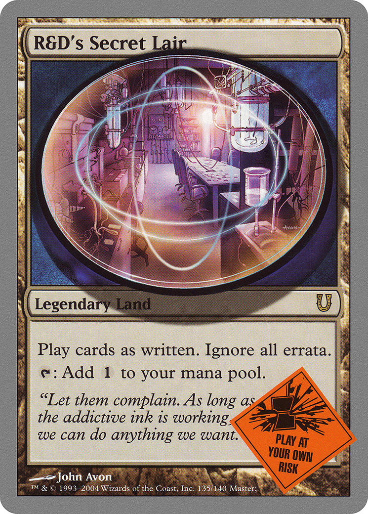 R&D's Secret Lair - Foil