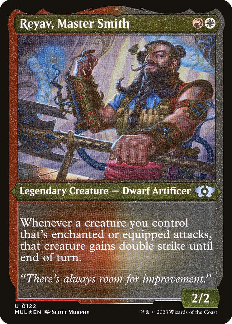 Reyav, Master Smith (0122) - Foil Etched