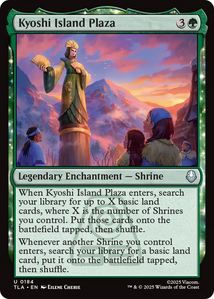 Kyoshi Island Plaza - Foil tla