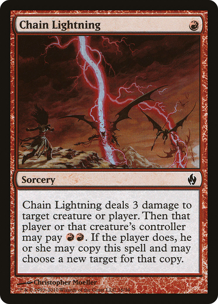 Chain Lightning - Foil