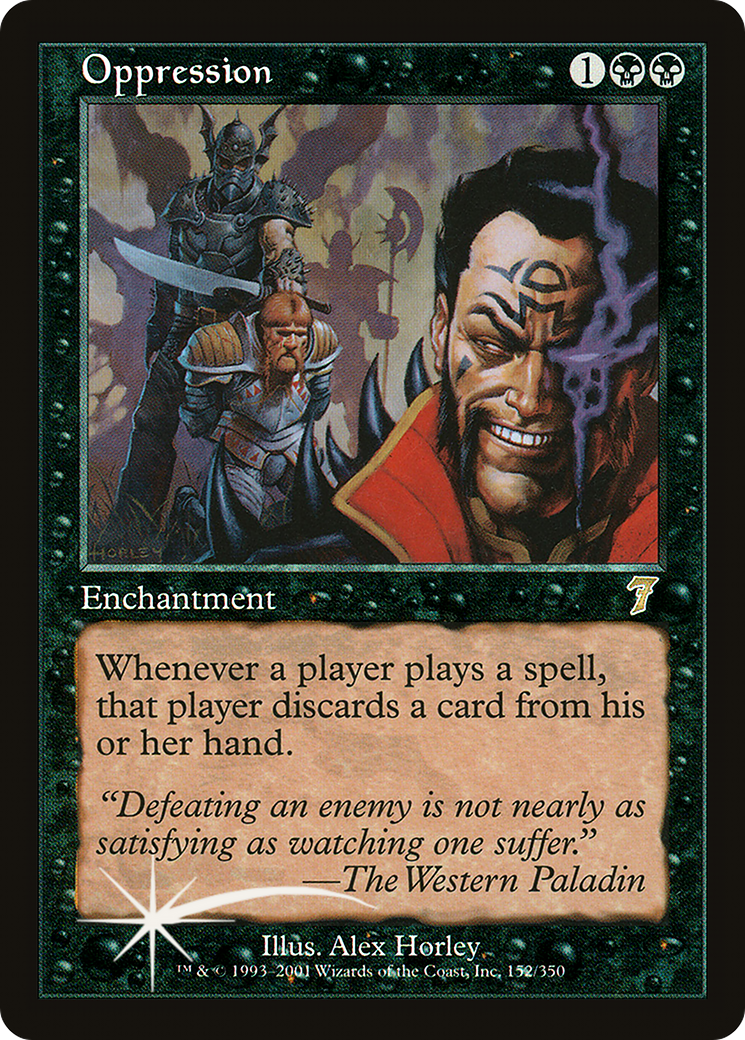 Oppression - Foil
