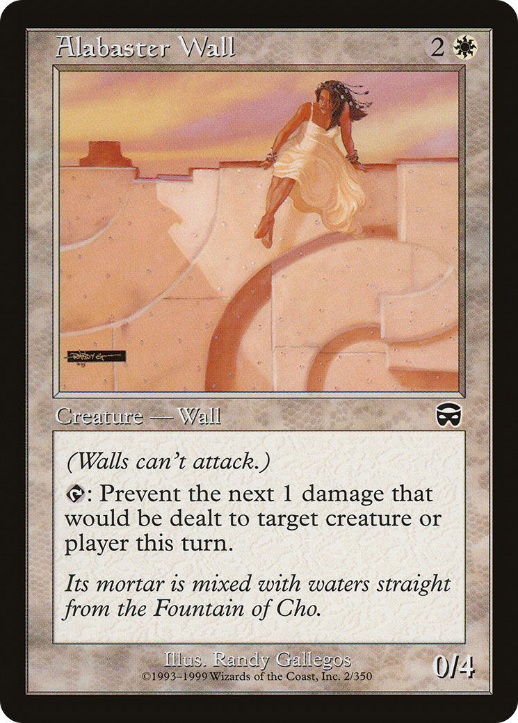 Alabaster Wall - Foil