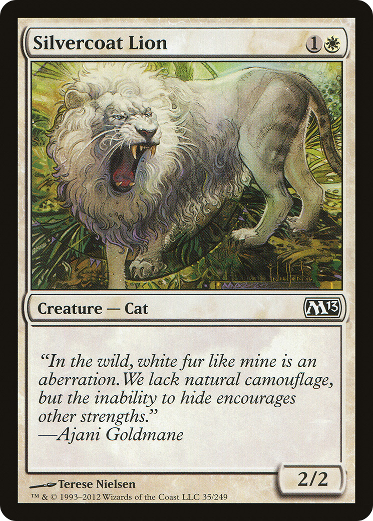 Silvercoat Lion - Foil