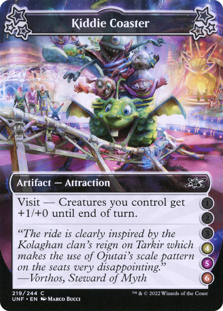 Kiddie Coaster (4-5-6) - Foil