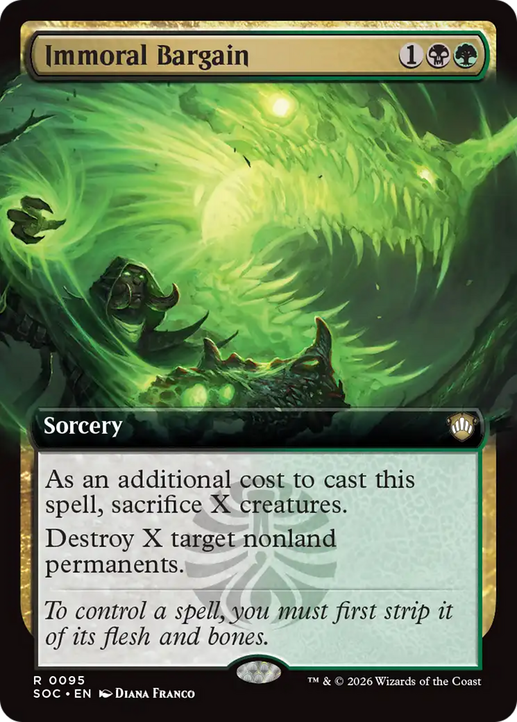 Immoral Bargain (0095) (Extended Art) (SOC)