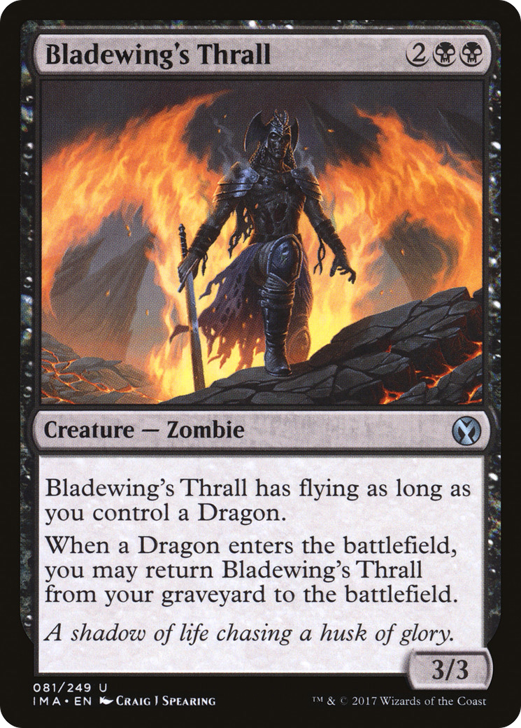 Bladewing's Thrall - Foil