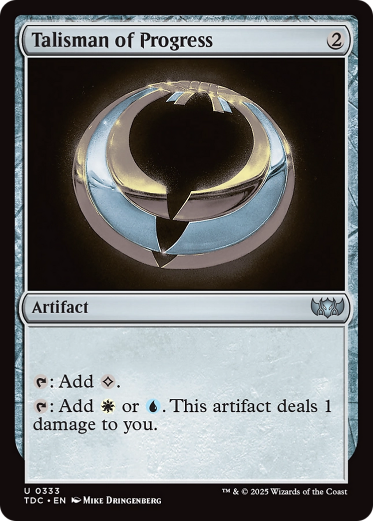 Talisman of Progress