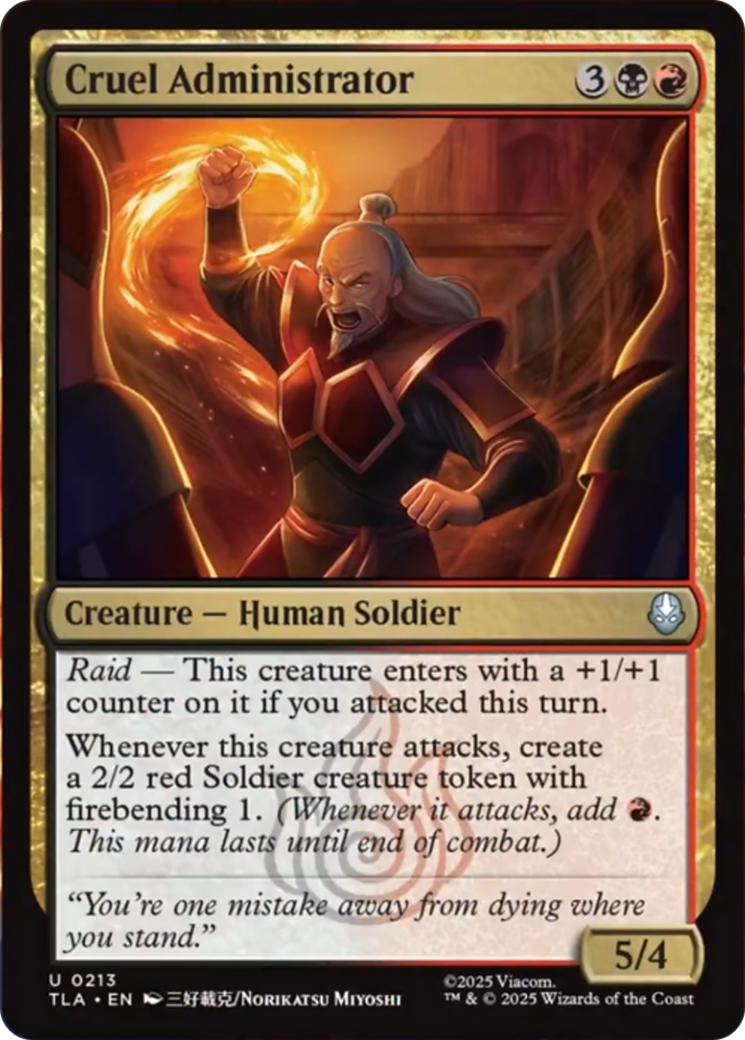 Cruel Administrator - Foil tla