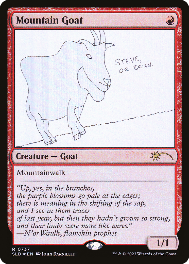 Mountain Goat (0737) - Foil