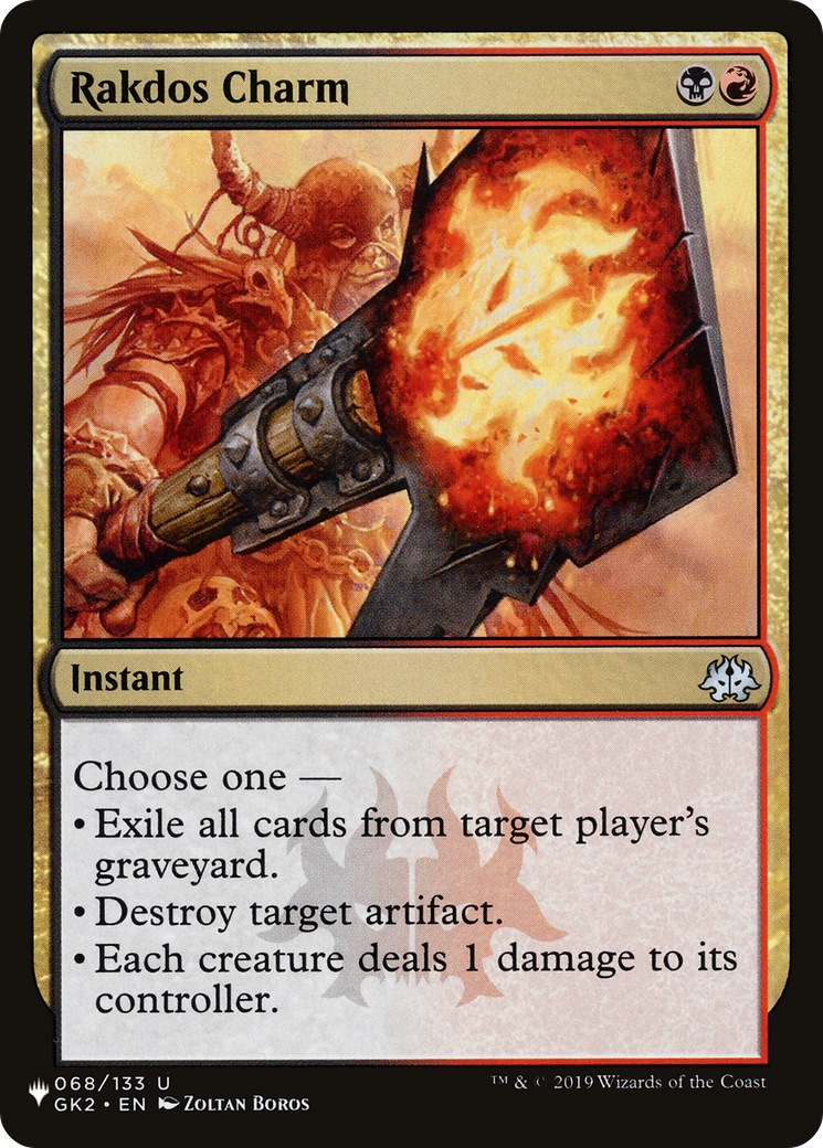 Rakdos Charm (GK2-68) (PLST)
