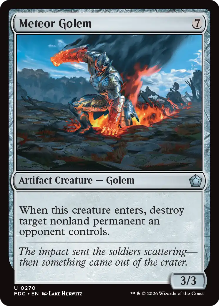 Meteor Golem (FDC)