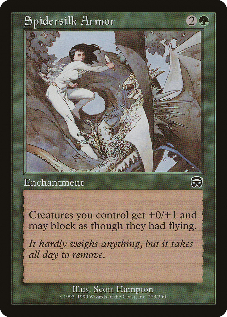 Spidersilk Armor - Foil