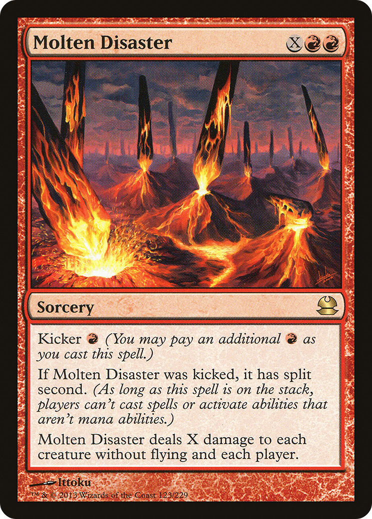 Molten Disaster - Foil