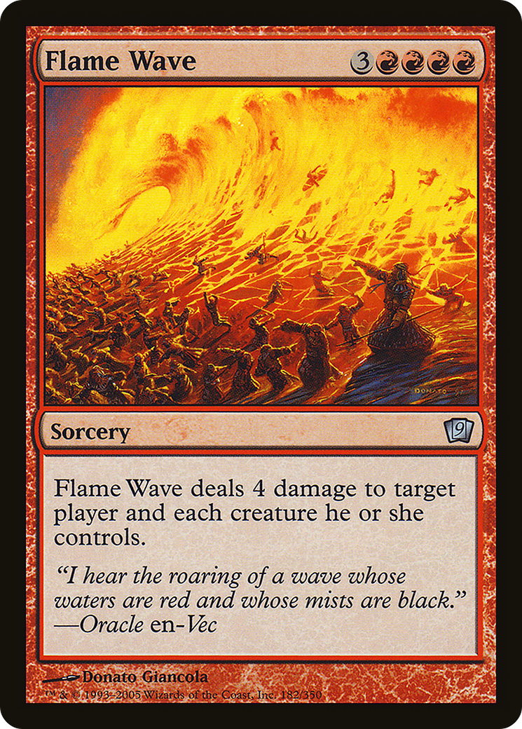 Flame Wave - Foil