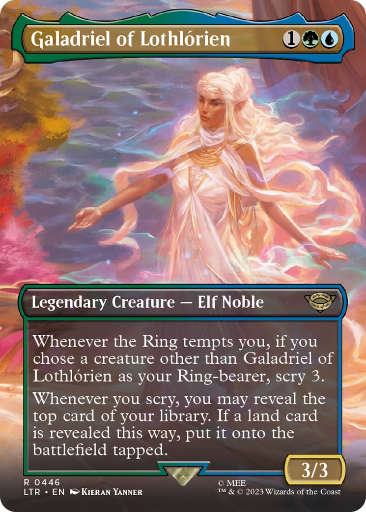 Galadriel of Lothlorien (0446) (Borderless) - Foil