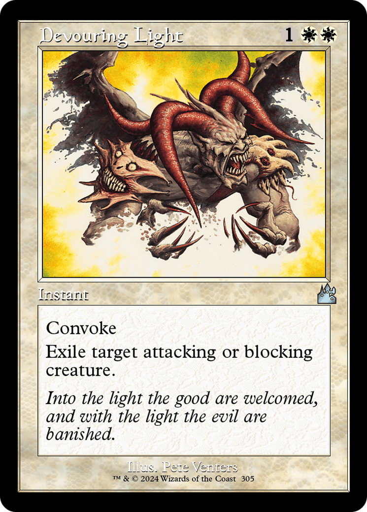 Devouring Light (0305) (Retro Frame) - Foil