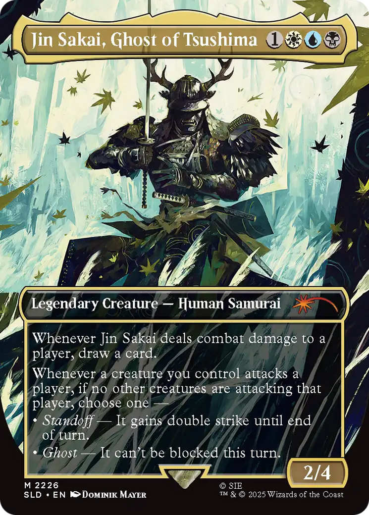 Jin Sakai, Ghost of Tsushima (2226) (Borderless) sld