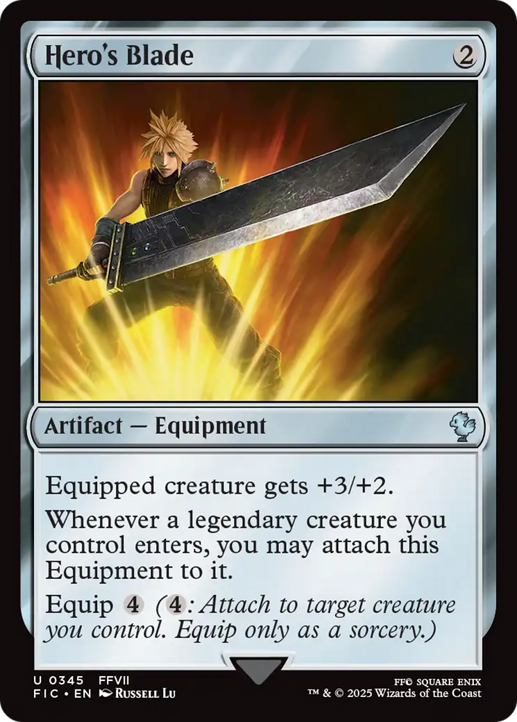 Hero's Blade - Surge Foil
