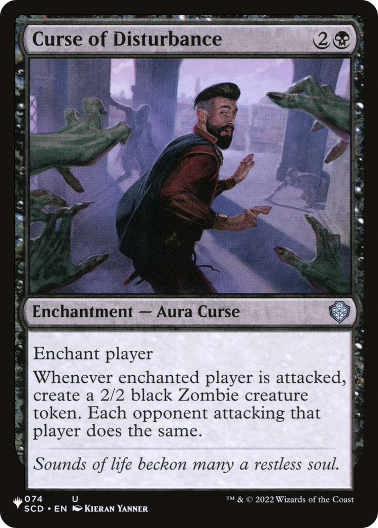 Curse of Disturbance (SCD-74) (PLST)