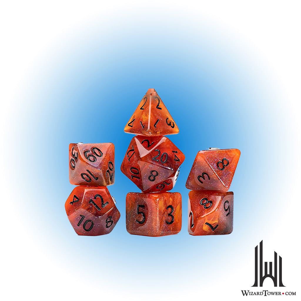 Dice Set - Aether Fireball 7ct