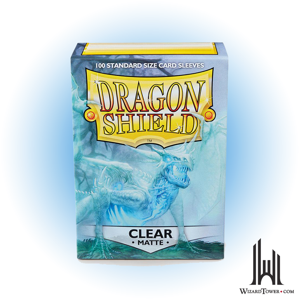 Deck Protectors - Dragon Shield Matte Clear 100ct