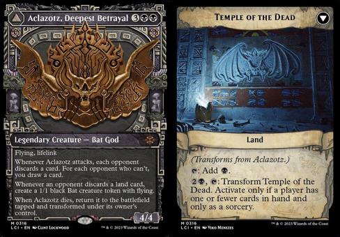 Aclazotz, Deepest Betrayal // Temple of the Dead (0316) (Showcase) - Foil