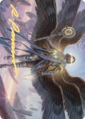 Angel of Destiny (37/81) Art Card (AZNR) - Gold-Stamped Signature