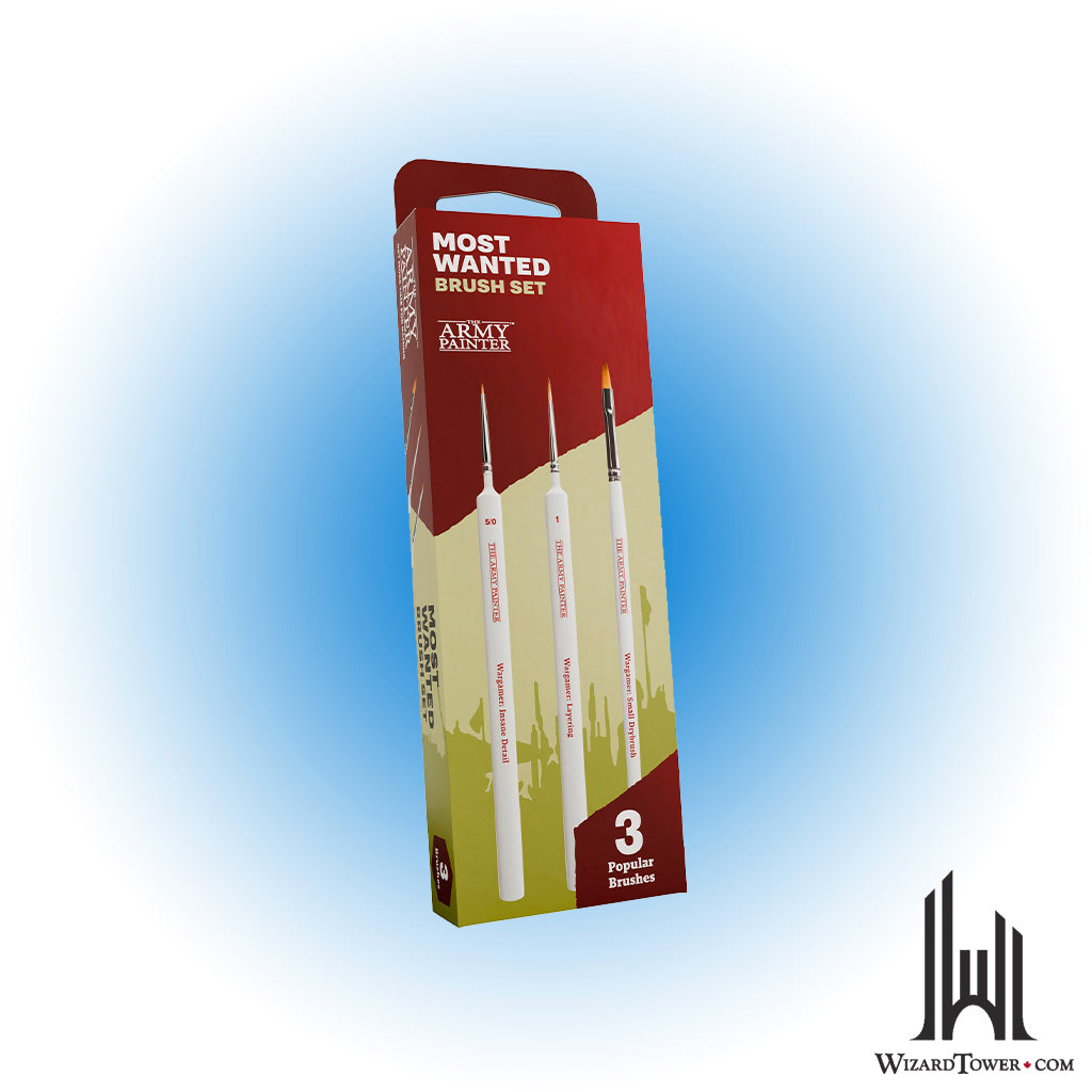 Army Painter Most Wanted Brush Set