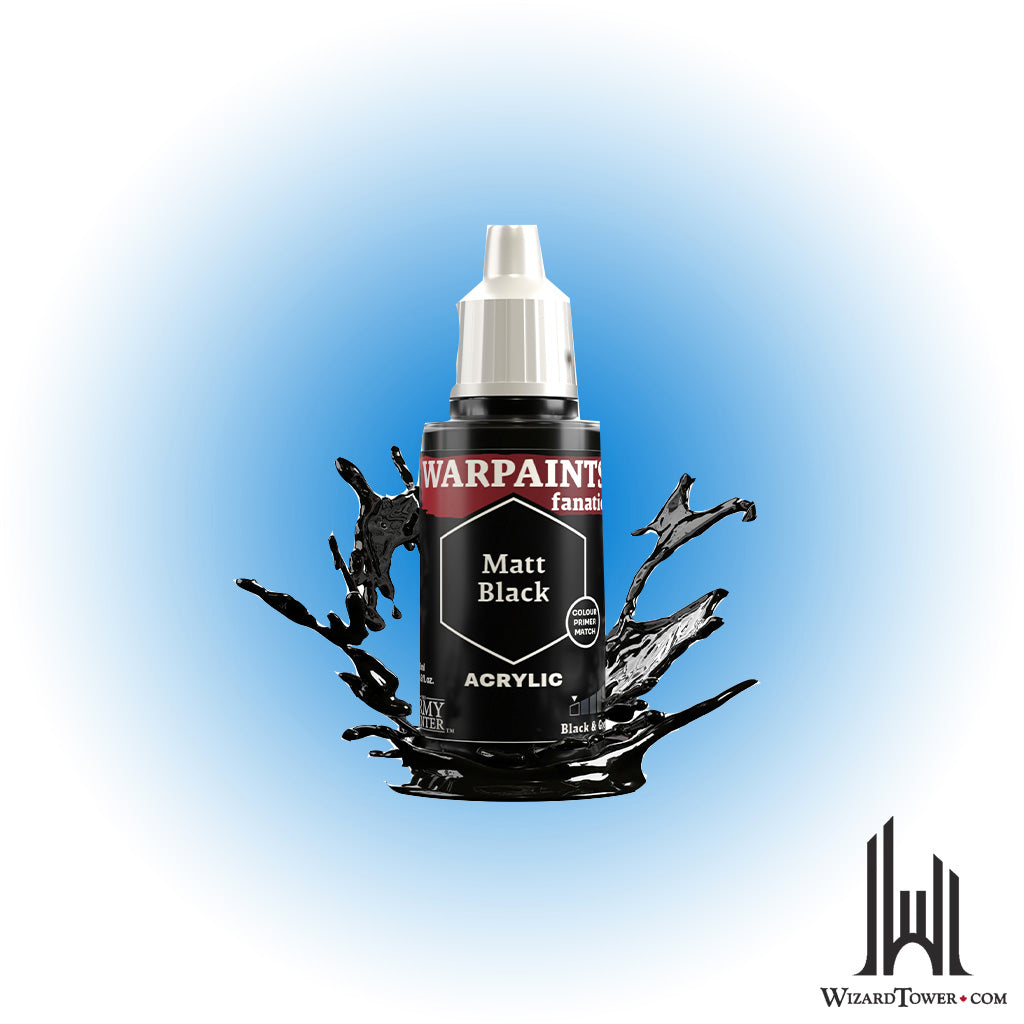 Army Painter Warpaints Fanatic Matte Black