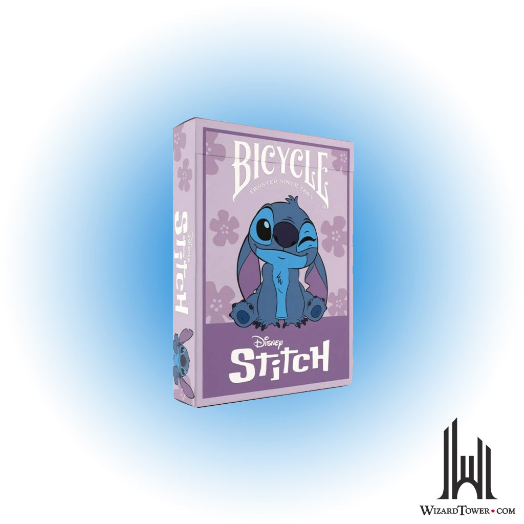 Bicycle Playing Cards - Stitch Purple