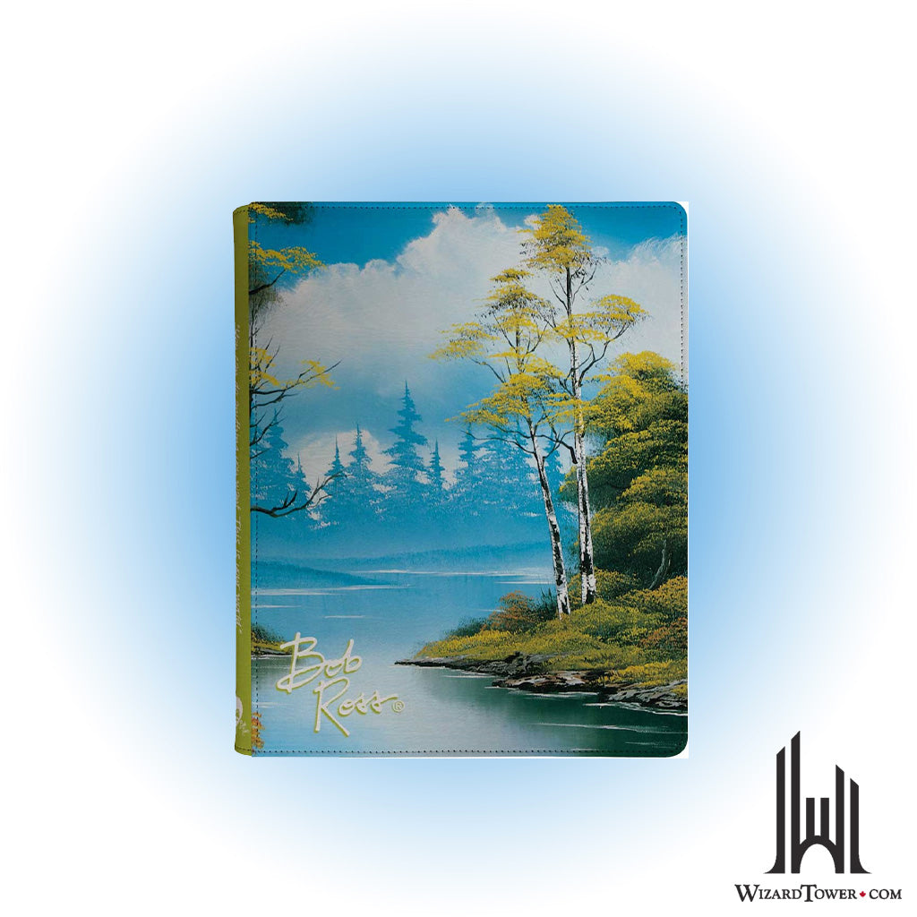 Binder - Zip Bob Ross Lakeside Path 9-Pocket