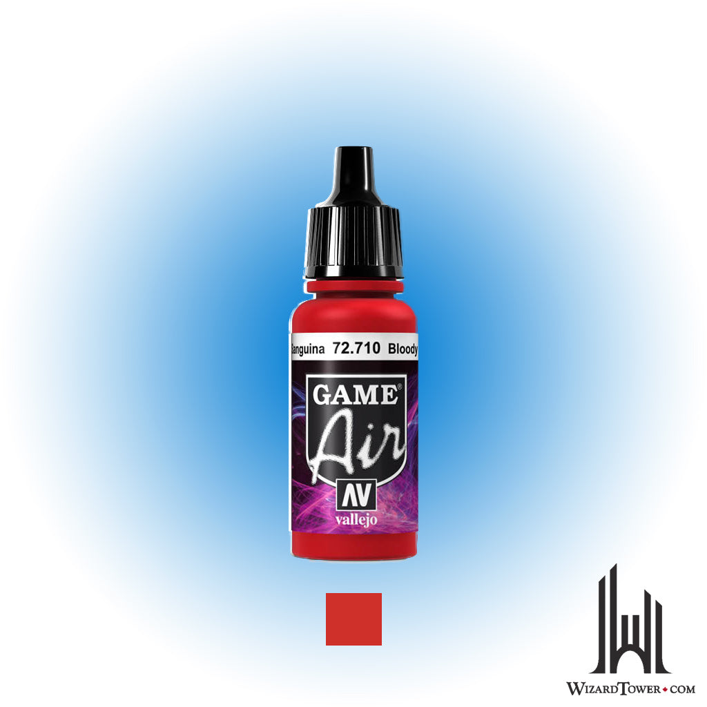Vallejo Game Air Bloody Red 710 - 17ml