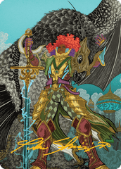 Caradora, Heart of Alacria (03/54) Art Card (ADFT) - Gold-Stamped Signature
