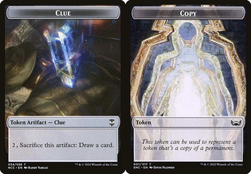 Clue (034) // Copy (001) Double-Sided Token
